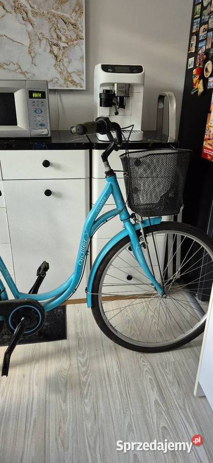 Rower damski niebieski Łódź
