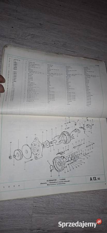UTB Motor Engine Parts Catalogue Instrukcja Łęczyca