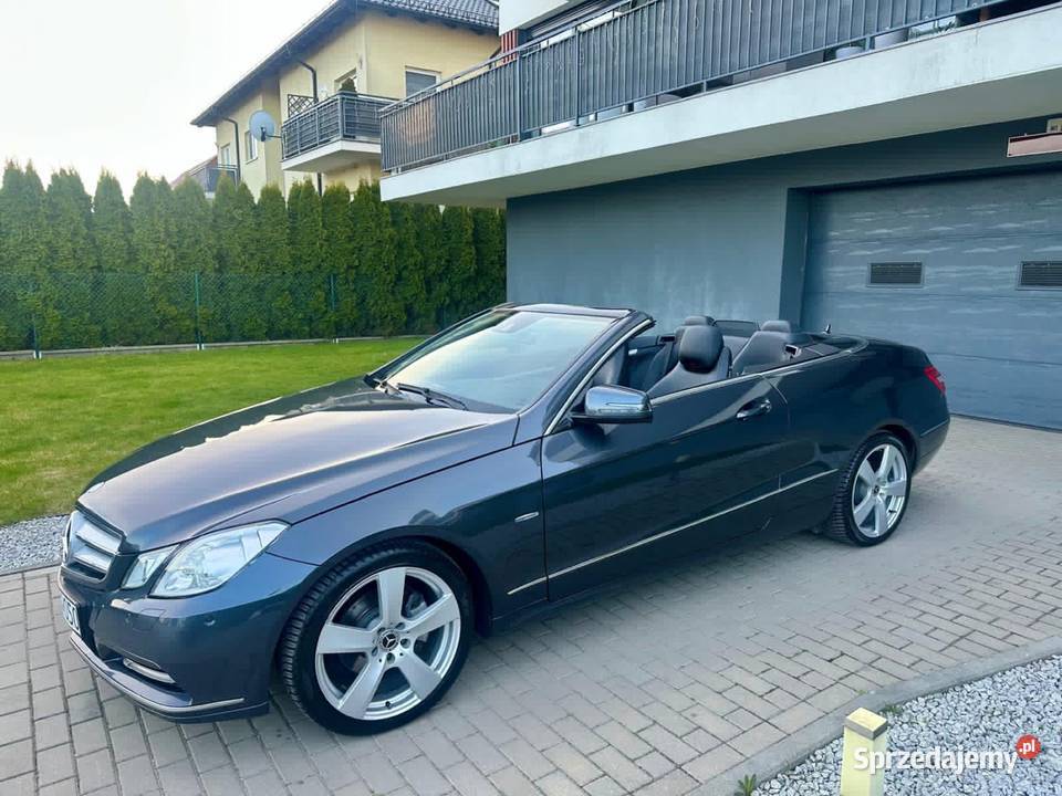 Mercedes E klasa cabrio 1796cm3 opolskie Kluczbork