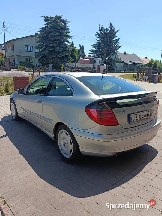 Mercedes C180 salon Polska 18 kompresor Sportowy / Coupe Zamość