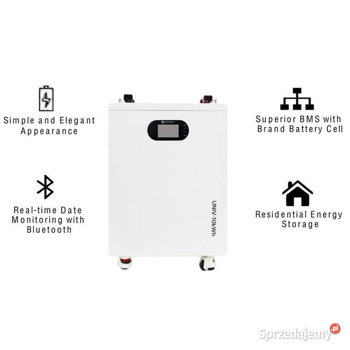 Magazyn energii 10kWh LiFePO4 UNIV 512V 206Ah