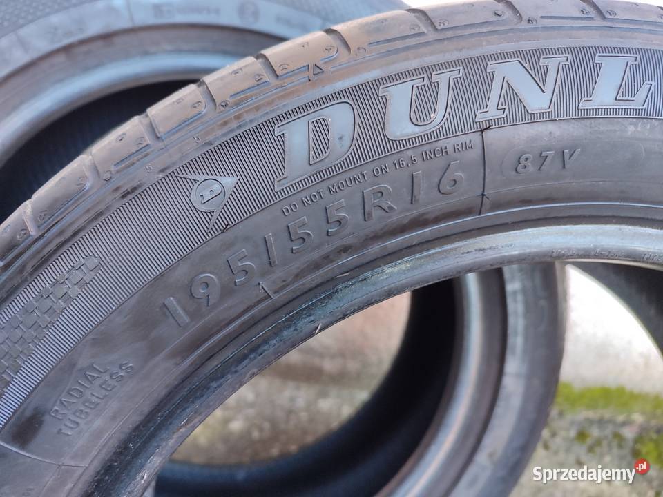 Opony letnie Dunlop 19555r16 Ozimek