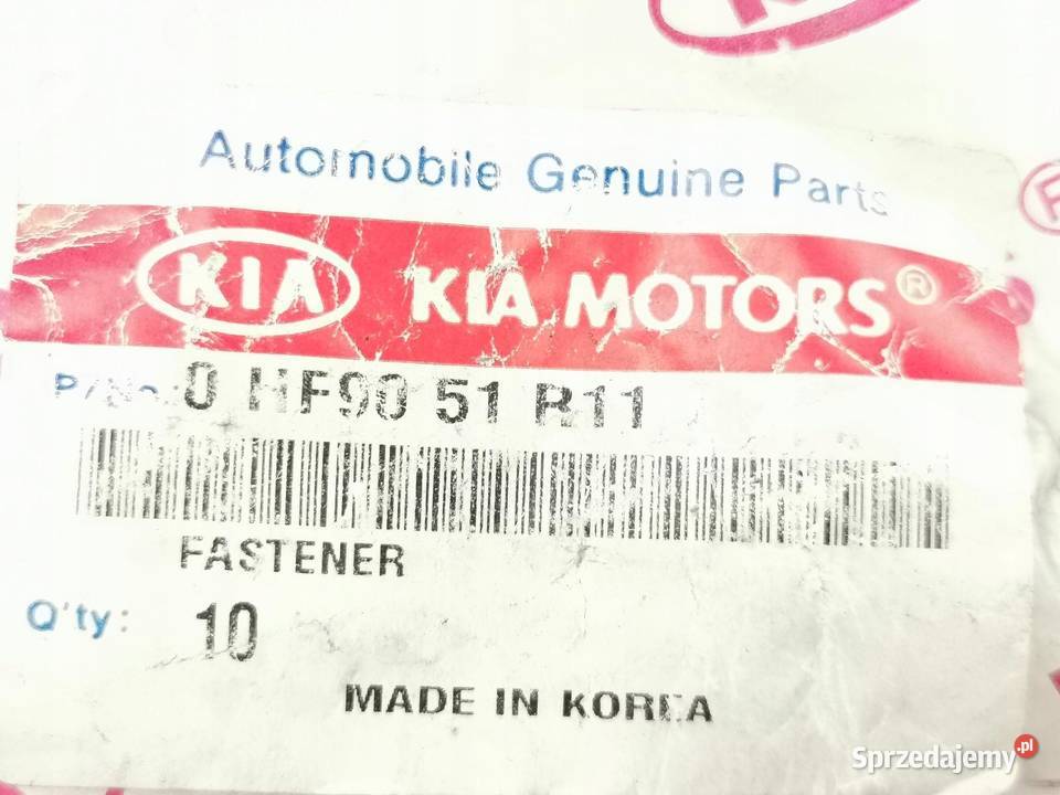 KLIPS POSZERZENIA BŁOTNIKA KPL X10 KIA SPORTAGE lubelskie