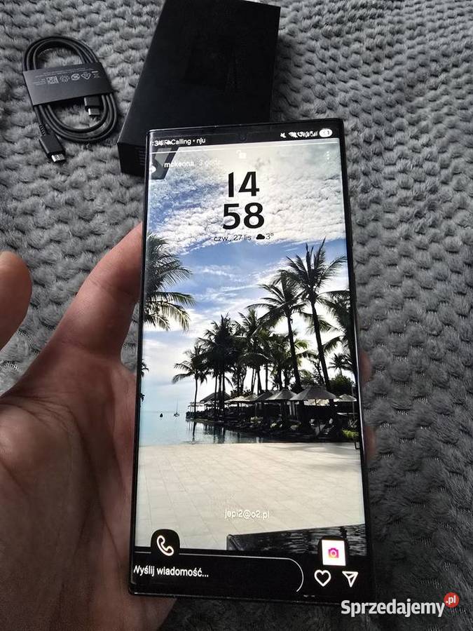 Samsung Galaxy S23 Ultra 512GB Czarny Stan Gorlice