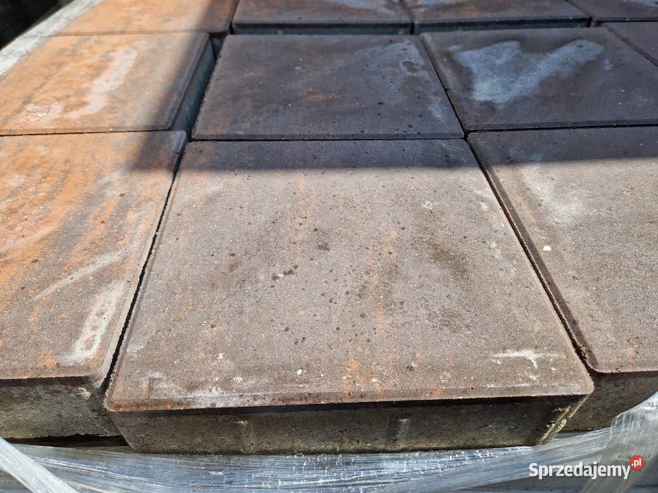Kostka Brukowa Quadra 30x30x8 Kasztanowy Libet Wielogóra