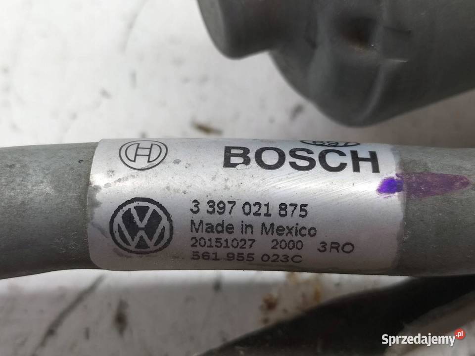 MECHANIZM WYCIERACZEK PRZÓD USA 561955023C VW Rok produkcji 2016 sprzedam