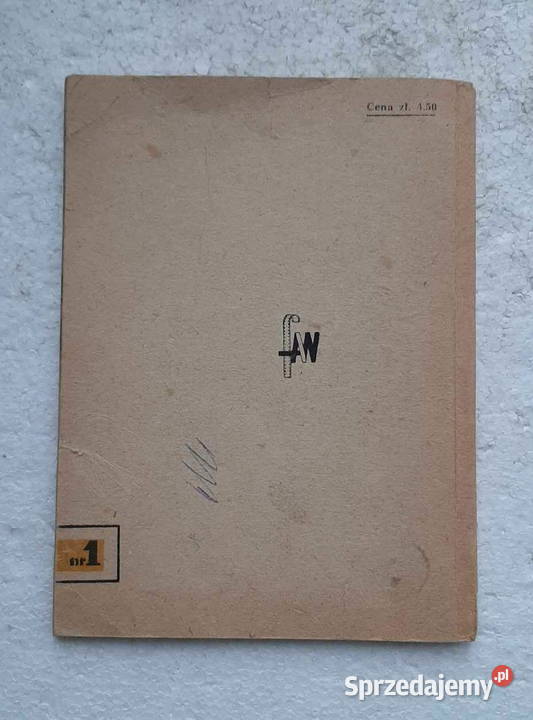 FOTOGRAFOWAĆ Tadeusz Cyprian 1954 Łódź