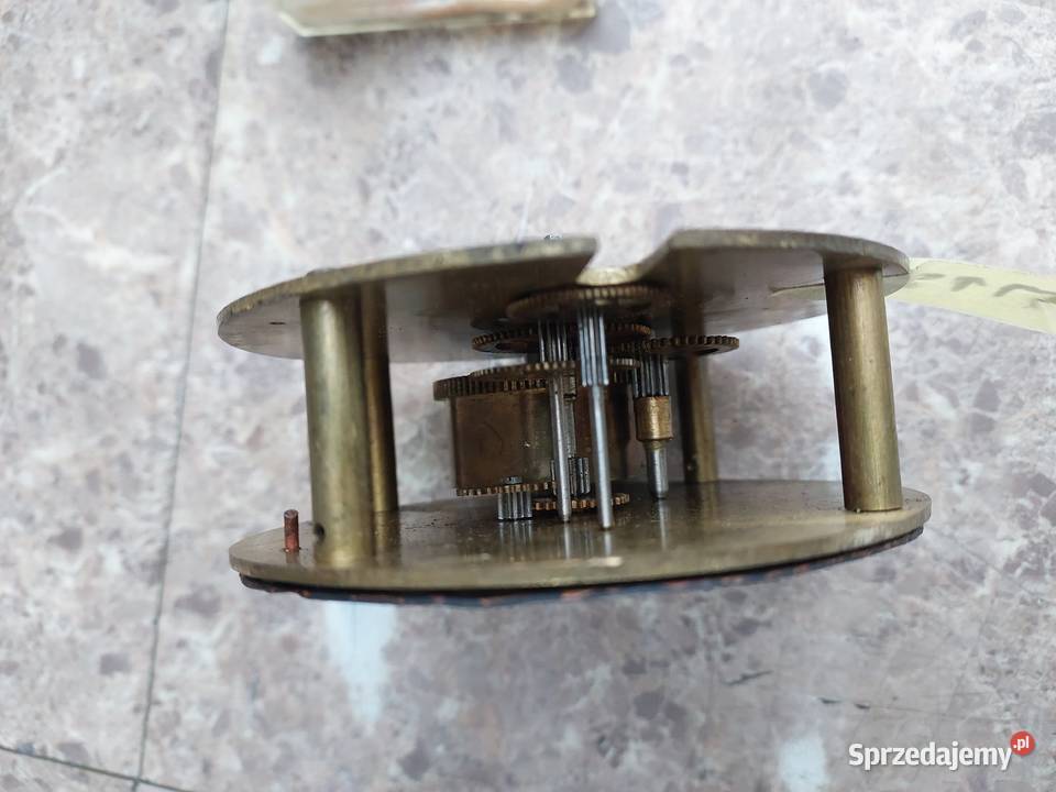 M180 Mechanizm starego zegara Buren Swiss Made Antyki pomorskie