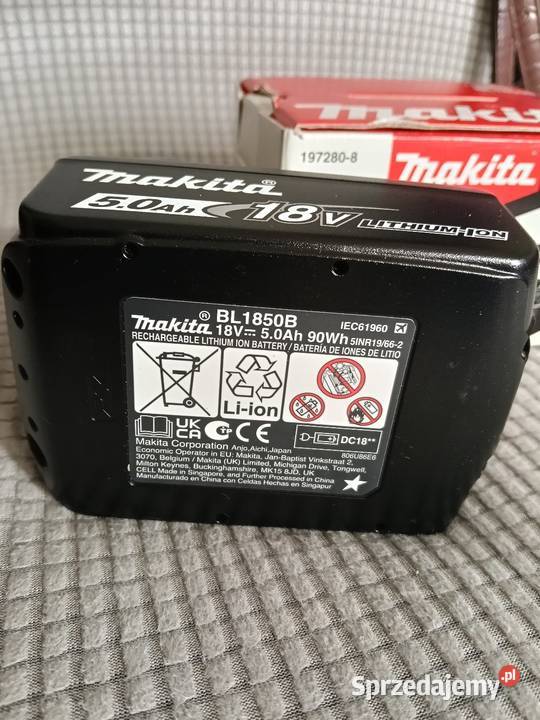 Bateria Makita 50Ah Baterie i akumulatory Dębica