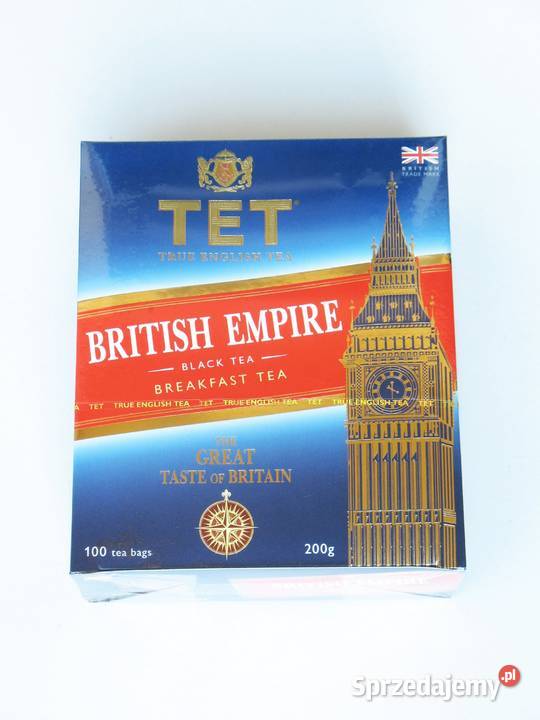 TET British Empire 100 200g Czarna Herbata Kraków