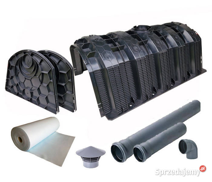 OCZYSZCZALNIA ŚCIEKÓW DRENAŻOWA 2000L B3 TUNELE wielkopolskie Poznań