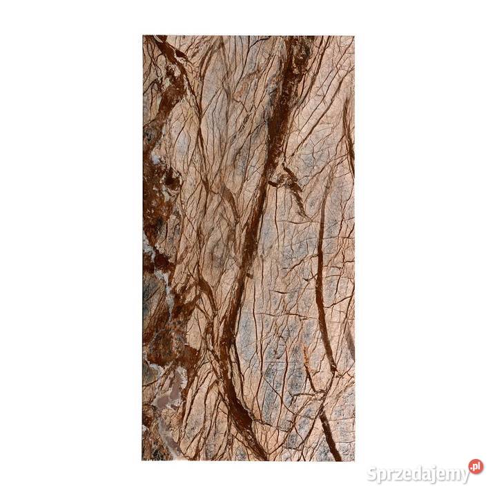 Płytki Marmur Brąz Rain Forest Brown Łódź