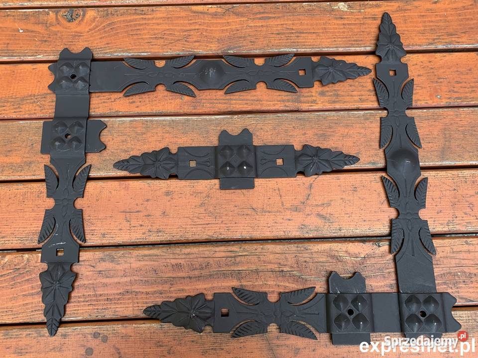 NAROŻNIK DRZWI BRAMY KUTY 400mm 500mm imitacja Rzeszotary
