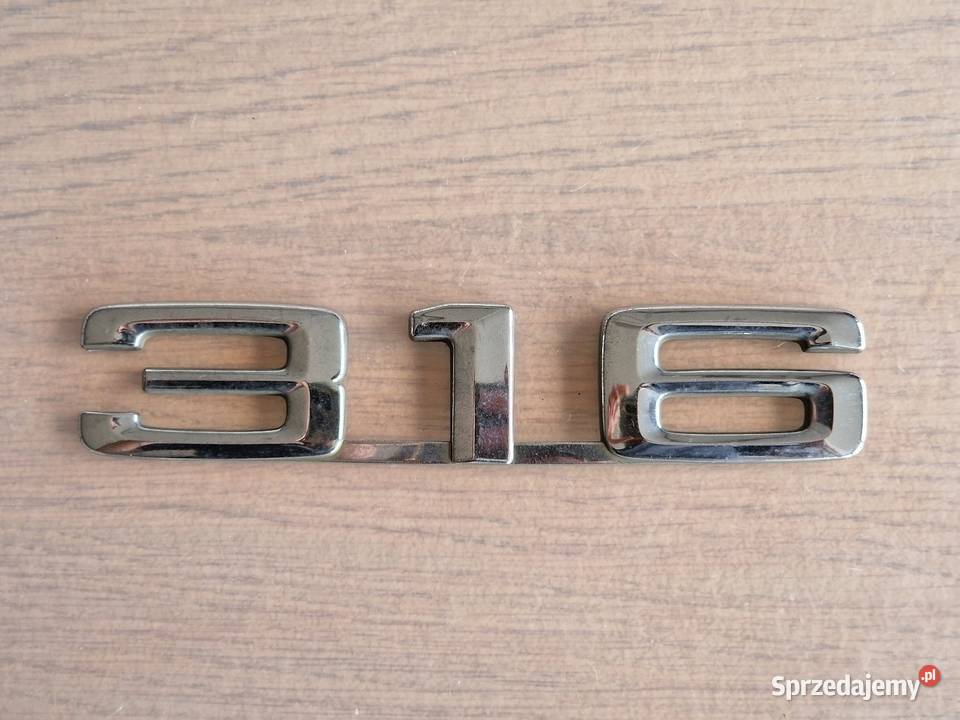 Emblemat BMW 316 na klapę E30 Kraków