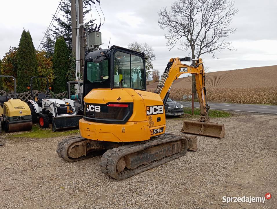 JCB 51 R1 MINI KOPARKA GASIENICOWA Racławice