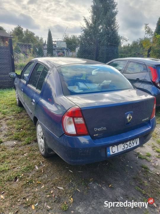 Renault Thalia 12 LPG 2007 113 1 właściciel manualna