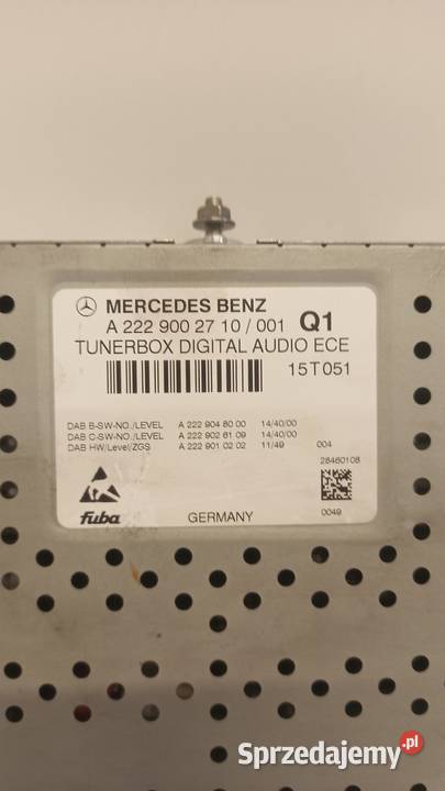 MERCEDES W212 WZMACNIACZ TUNER RADIA A2229002710 dolnośląskie