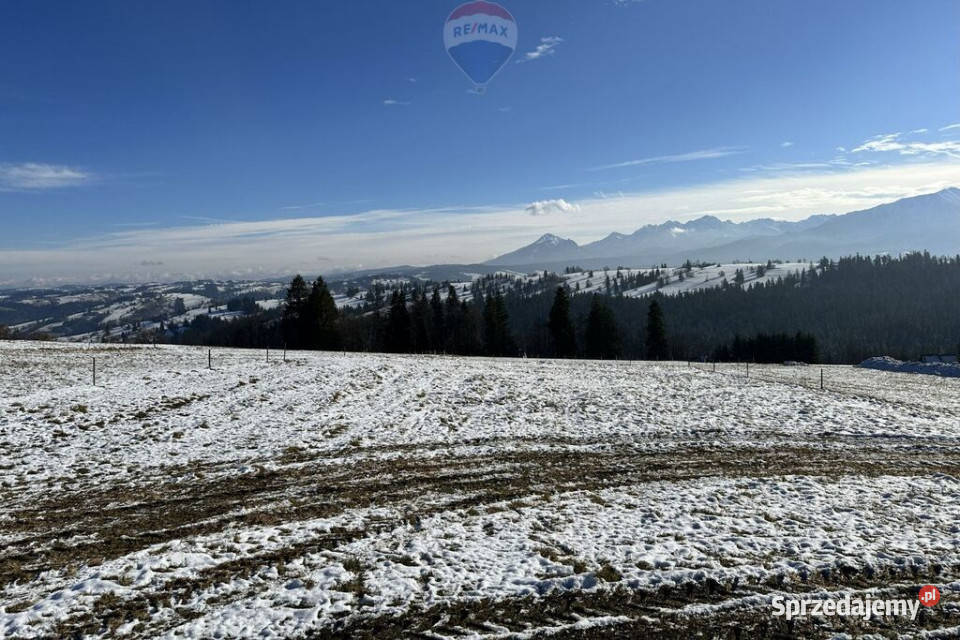 Działka budowlana z widokiem na góry w Bustryku Bustryk