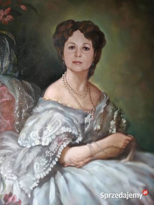Portret olejny na płótnie podkarpackie Przemyśl