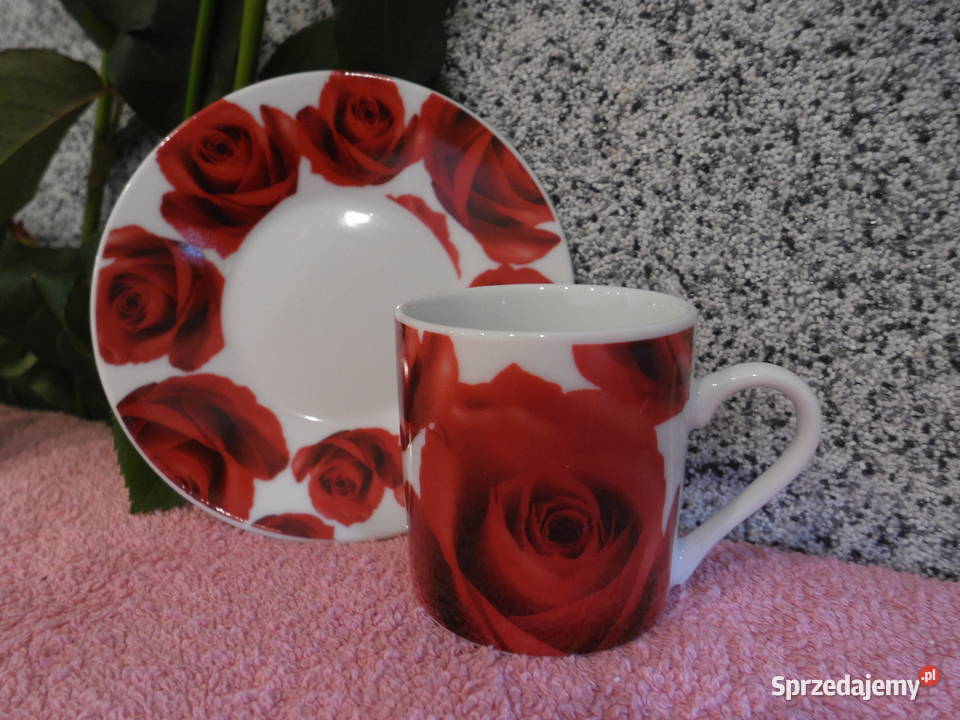 Filiżanka mokka Porcelana i szkło wielkopolskie