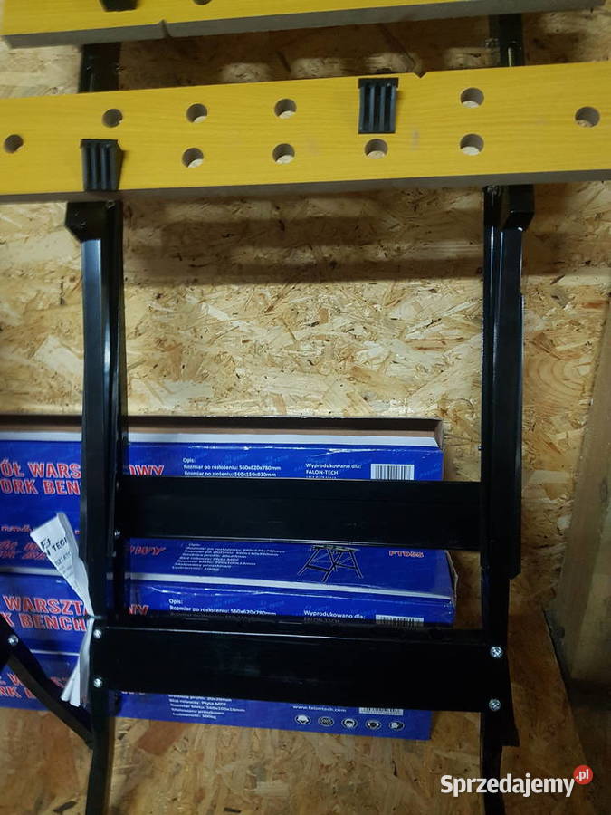 STÓŁ WARSZTATOWY STOLARSKI ROZKŁADANY IMADŁO 100 wielkopolskie Głogowa