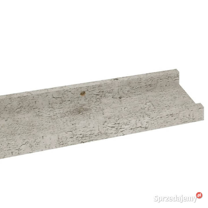 Półki ścienne 4 szarość betonu 80x9x3 WM326706 Warszawa