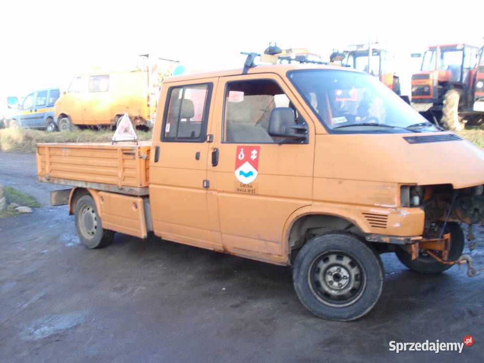 VW TRANSPORTET T4 24 DIESEL DOKA SKRZYNIA PAKA Brodnica