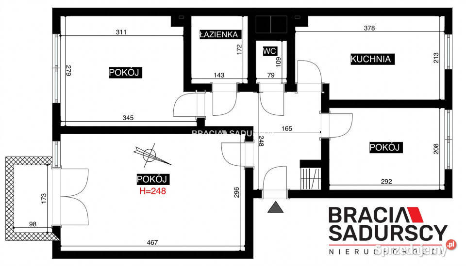 Mieszkanie sprzedam Kraków Słomiana 457m2 3 pok Liczba pokoi 3 małopolskie
