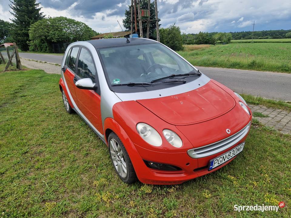 Smart forfour 2005 zarejestrowane opłacone 15 Rok produkcji 2005 wielkopolskie Gniezno