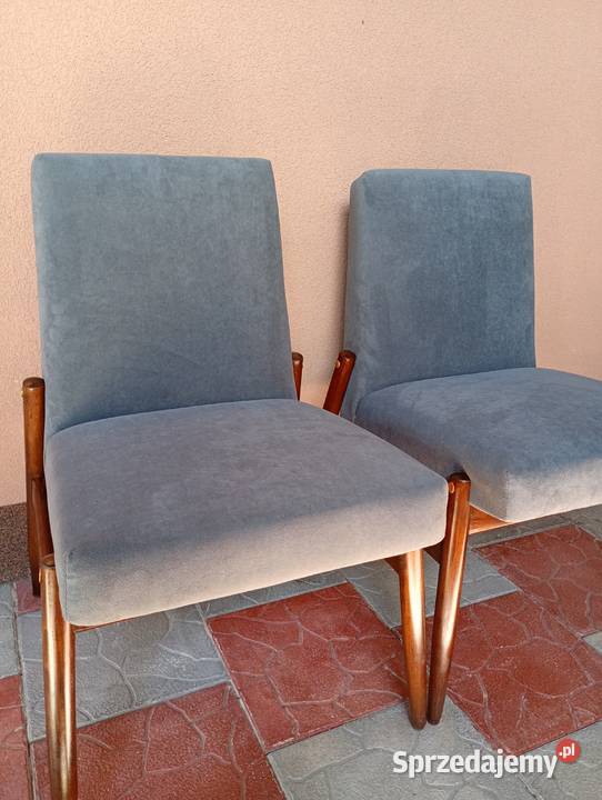 Dwa fotele z PRL CELIA typ 300227 renowacji Puszczykowo