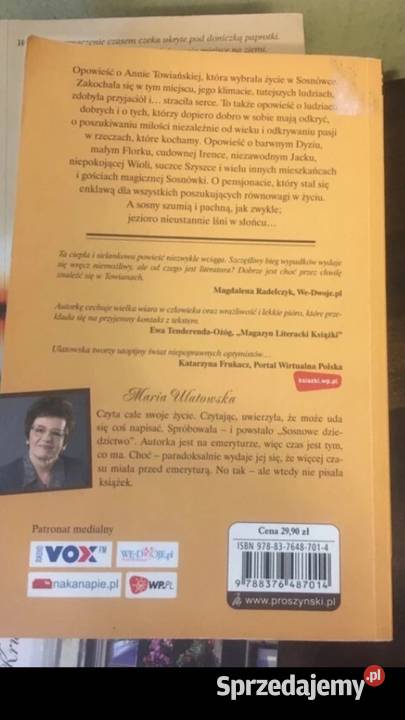 Ulatowska Maria 7 książek miękka Poznań