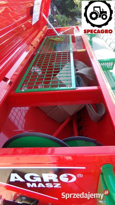 AGROMASZ Siewnik Zbożowy Mechaniczny Rzędowy Agromasz lubelskie