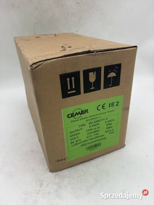 Cemer IE2MSE7114 025kW Electric Motor Pozostałe Warszawa