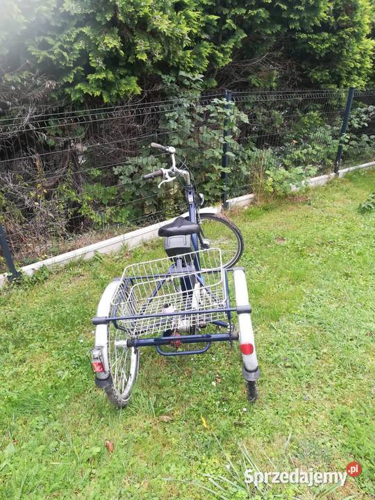 Rower trzykołowy z napędem elektrycznym Łysa Góra