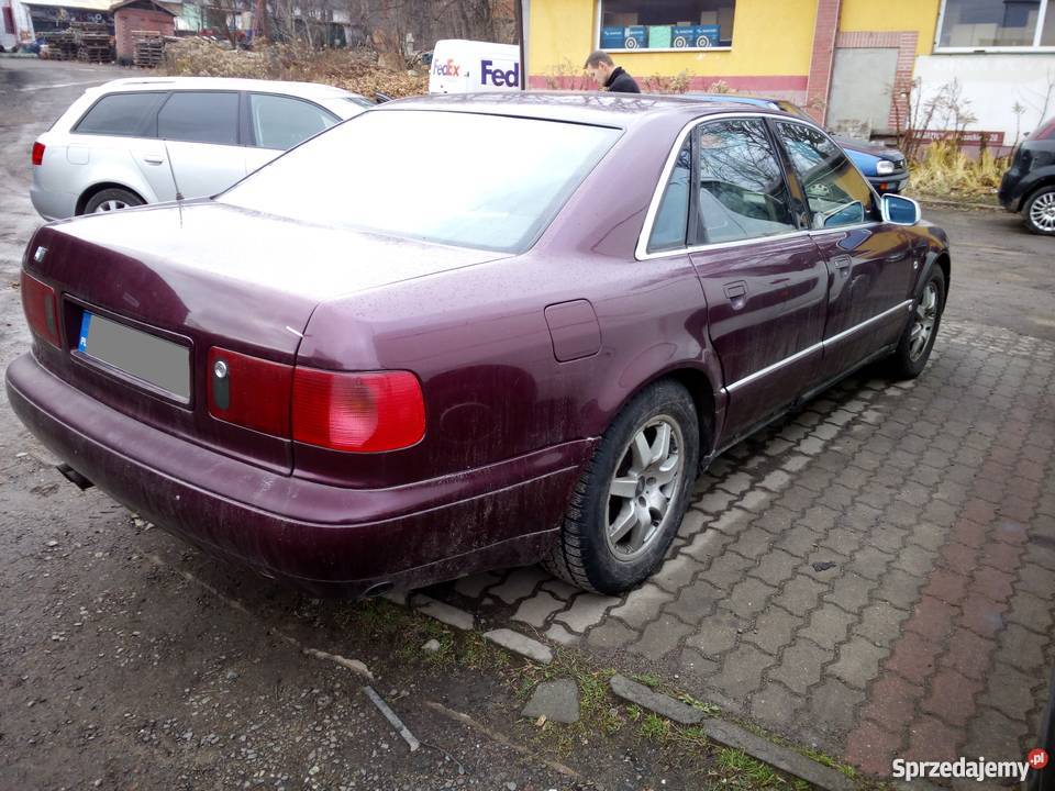 audi a8 quattro 4x4 42gaz 300 podgrzewane fotele A8 Wałbrzych