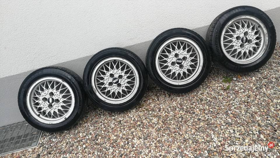 Felgi aluminiowe BBS RA 375 6JX15 ET35 4x100 VW Chojnice sprzedam