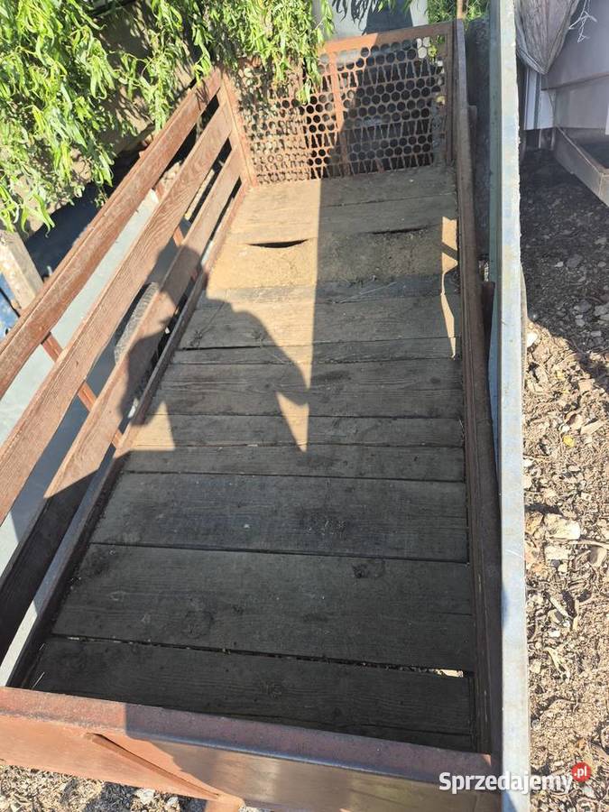 Przyczepa na siano trawe na haka Chorkówka