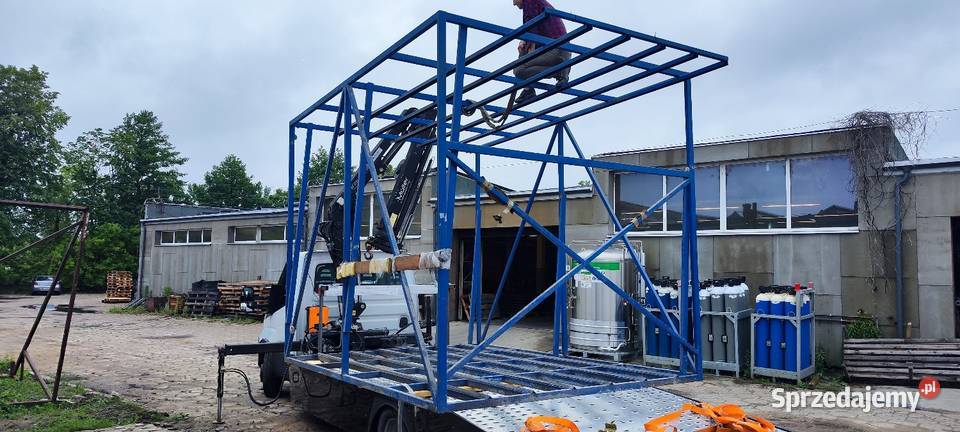 Usługi transportowe transport HDS żuraw dźwig Białystok