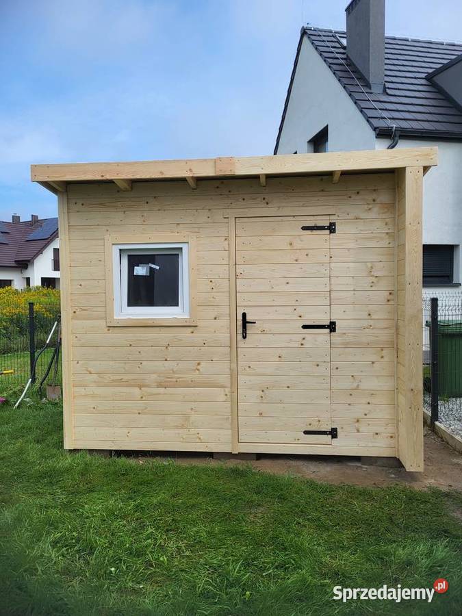 Domek narzędziowy ogrodowy 3x2 nowoczesny montaż dolnośląskie Bielany Wrocławskie