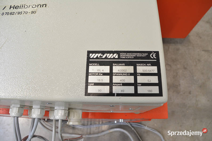 6620 RĘBAK WEIMA WL4 Z DODATKOWYM KOSZEM Produkcja