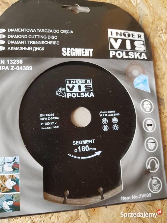 Tarcza diamentowa 180 beton kostka cegła kamień Elektryczne