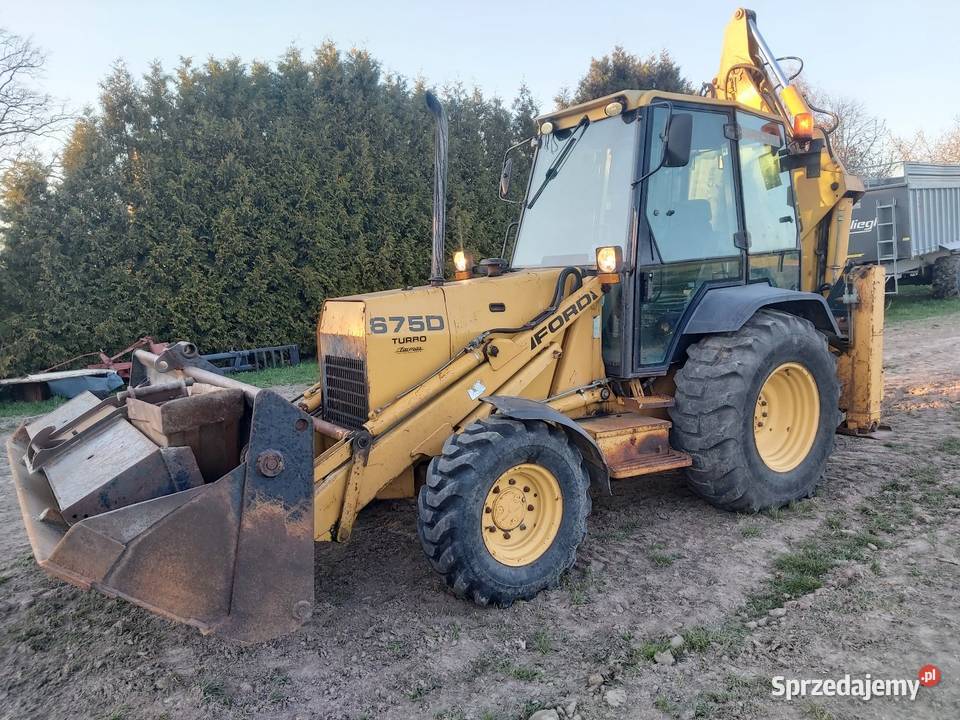 Koparko Ładowarka Ford 675D Holland Jabłonowo Pomorskie