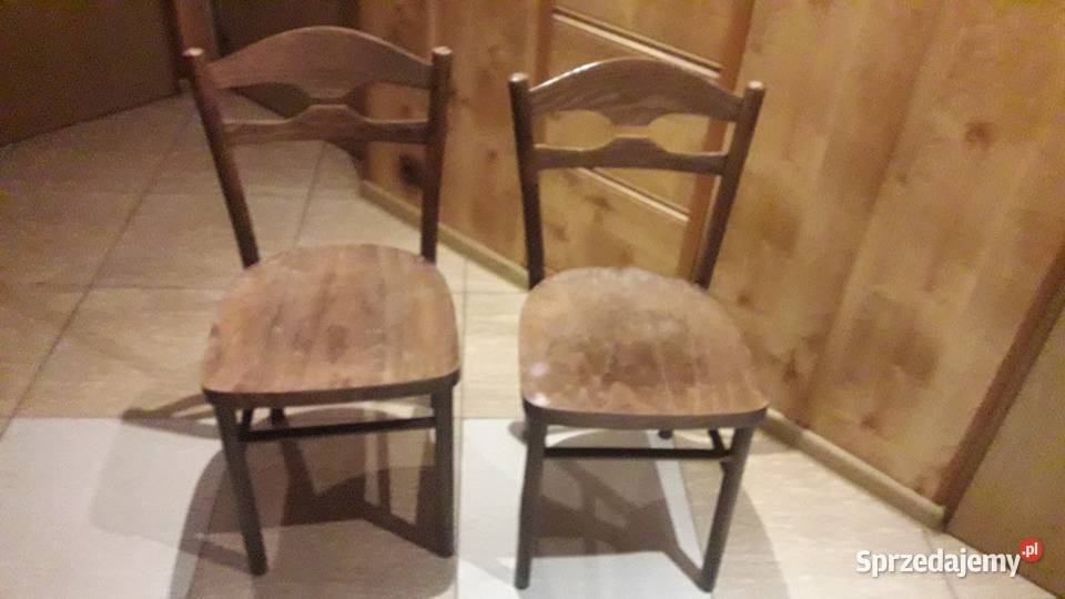 krzesła z PRL