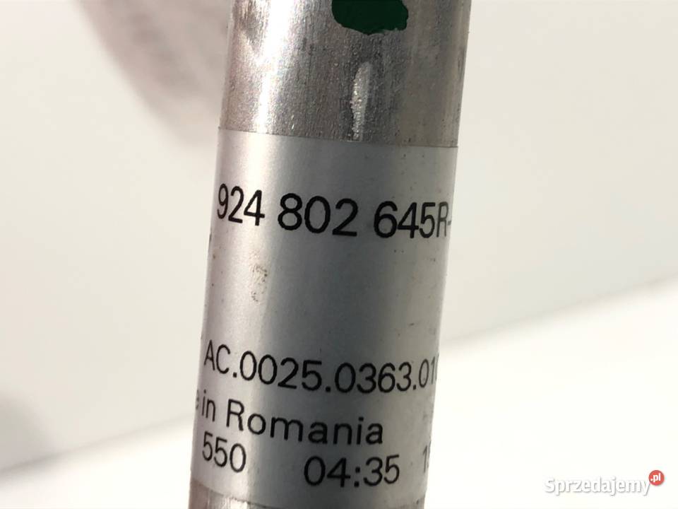 RURKA KLIMATYZACJI DACIA DUSTER 924802645R 15