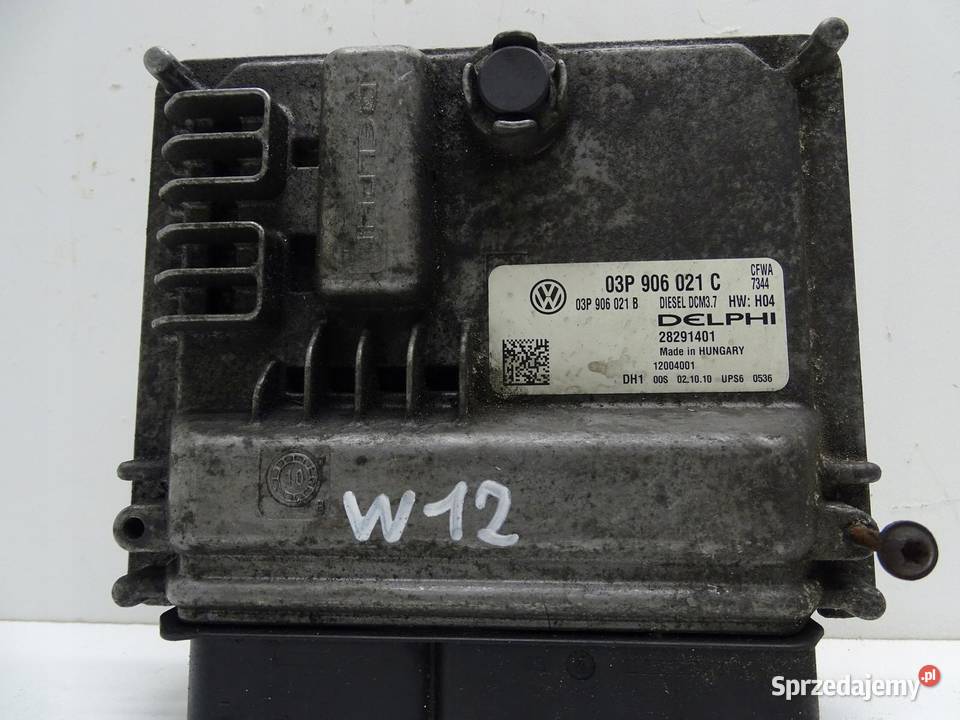 KOMPUTER STEROWNIK SILNIKA VW POLO V 6R 12 TDI osobowe sprzedam
