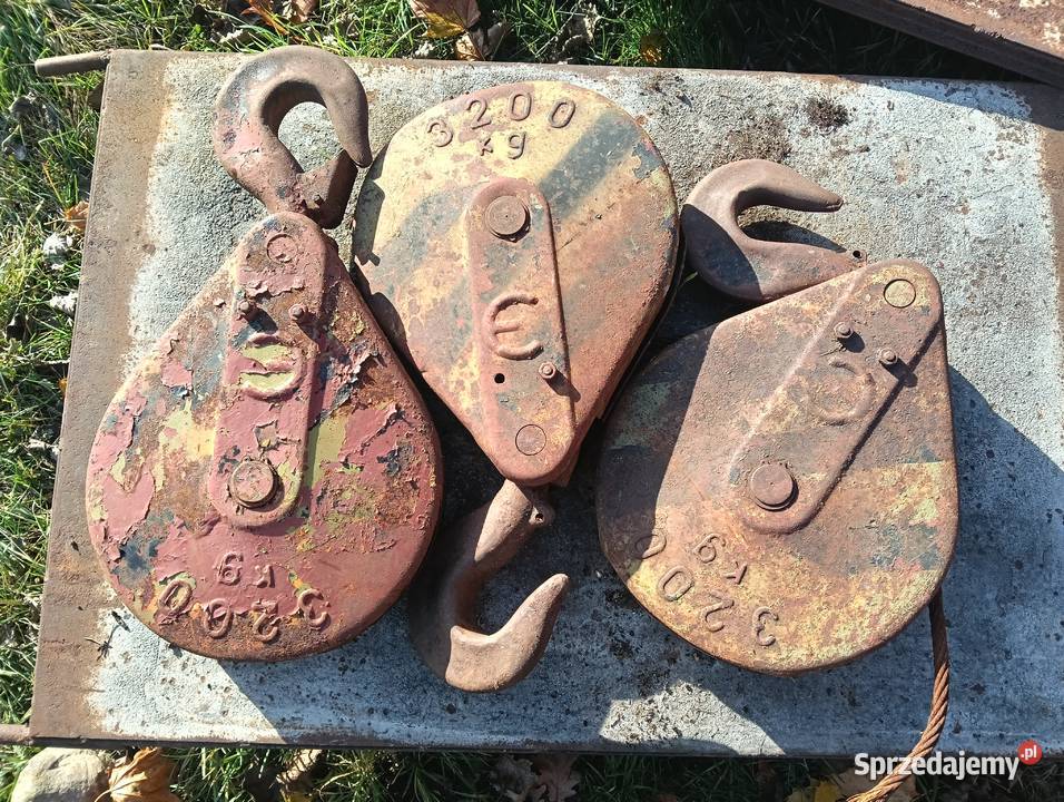 3 zblocza linowe BALKANCAR 32t