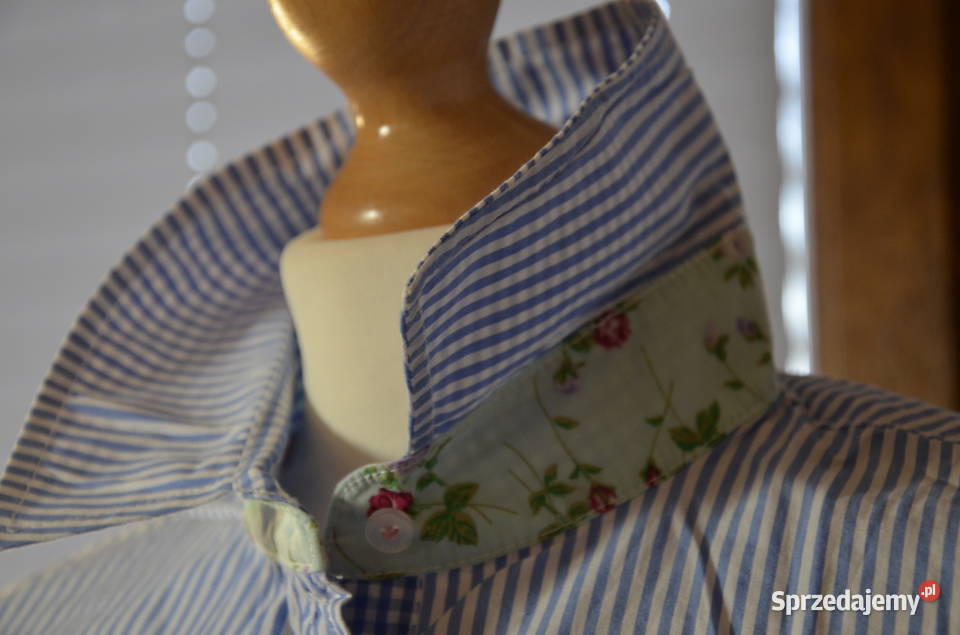 koszula Milano Italy 38M nowa prążek paski Zamość