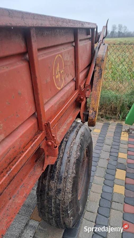 Rozrzutnik obornika 4ton super stan nieuszkodzony lubelskie Parczew
