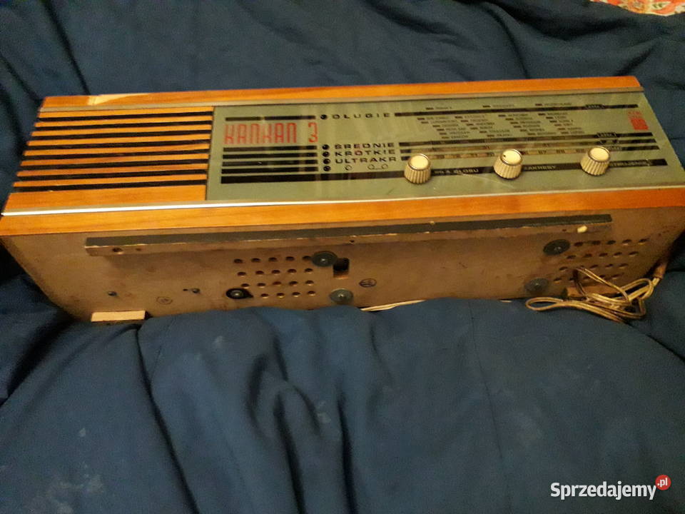 Lampowe radio KANKAN 3 gra Warszawa sprzedam