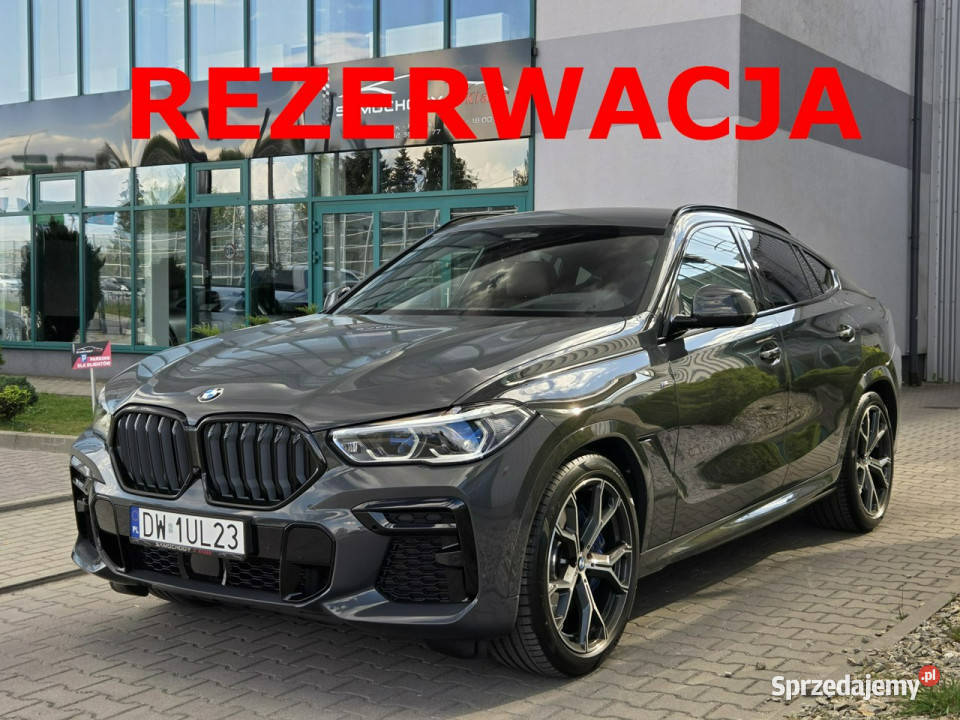 BMW X6 40d 340 1900 przebiegu Pneumatyka Masaże 4/5 małopolskie